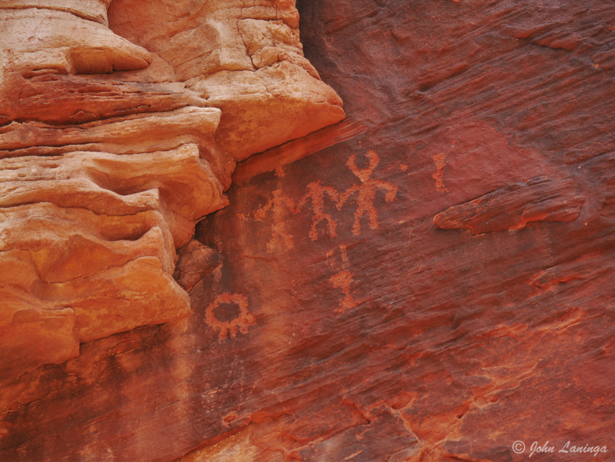 Indian petroglyphs