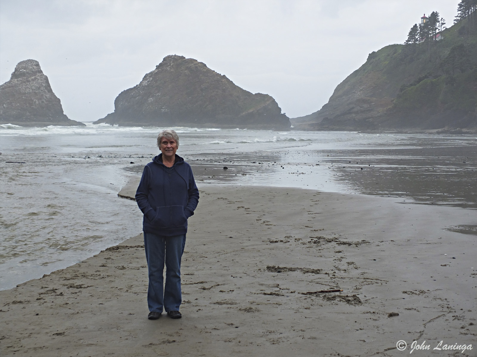 Romola on the beach neat Heceta Head