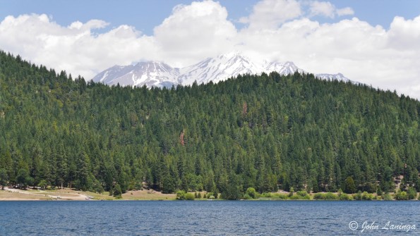 Mt. Shasta from our camp site