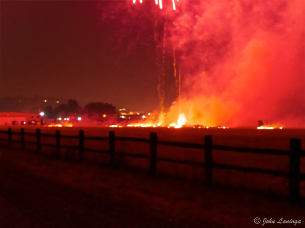 Quite a few fires on the ground