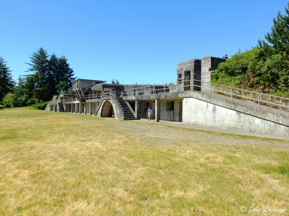 One of the batteries at Fort Stevens
