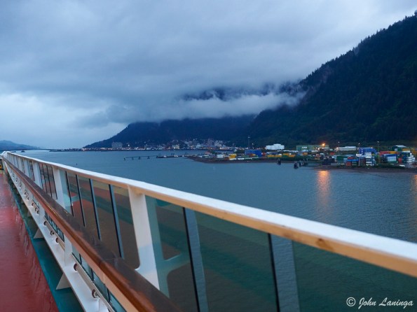 Early morning arrival at Juneau