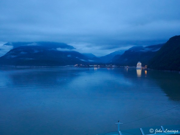 Early morning arrival in Skagway