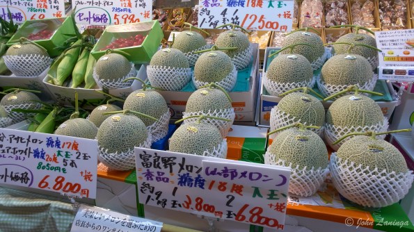 Melons at about $60 each