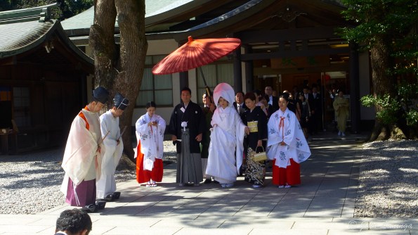 Traditional Japanese wedding