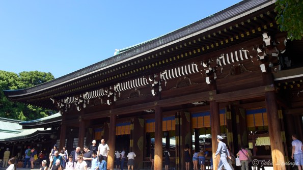 Main building at the Meiji shrine