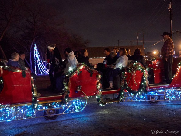 All aboard the sleigh!