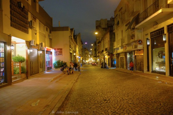 Night time in BA.  Kind of quiet.