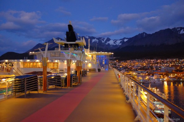 Early morning arrival in Uhsuaia