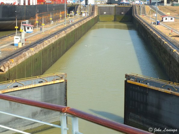 Entering the locks