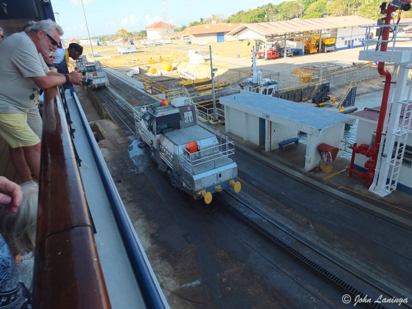 Guiding us through the locks