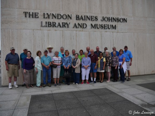 The group at the LBJ Museum