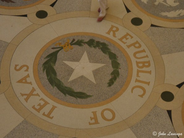 Looking down on the Rotunda floor