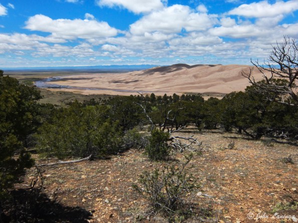 Looking back from the top of the Lookout hike