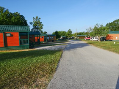 No RV? Fear not, there are cabins