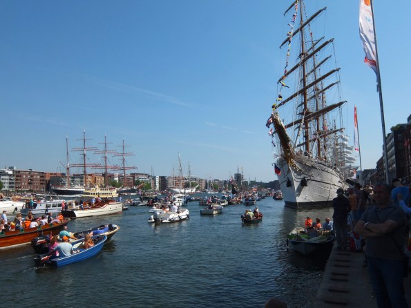 Look at all those boats!