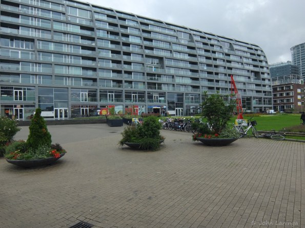 From the outside, the apartments are obvious