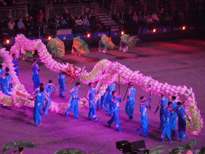 Chinese dragon festival