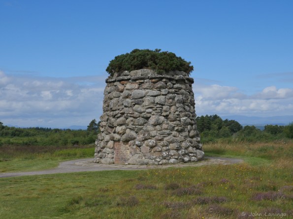 The memorial cairn