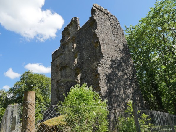 A castle ruins near Inverngarry