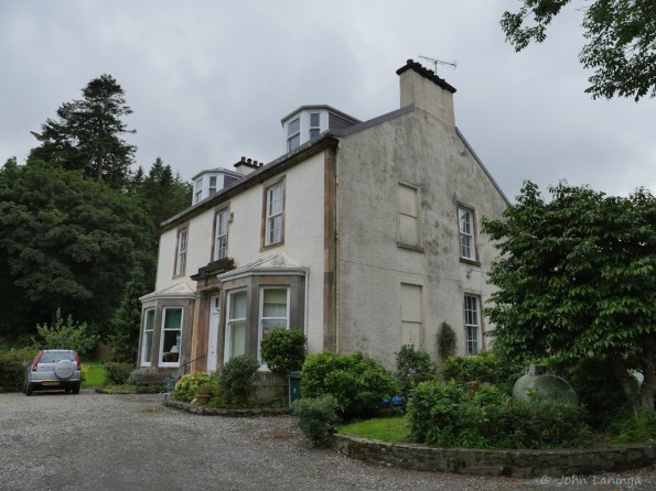 Our B&B, an old manse under restoration