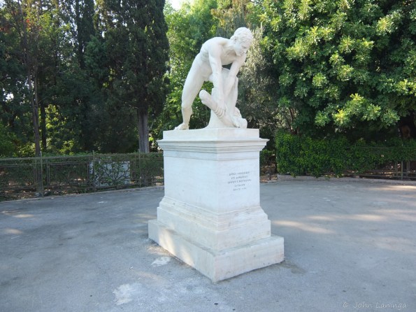 Statue at the Stadium