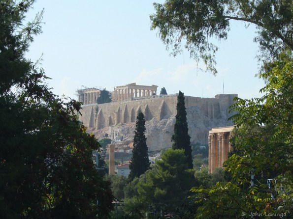 The Parthenon as viewd from the Olympic Stadium