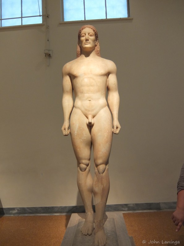 Men spent much of their time in the gymn, and showed off by running around nude (really!)