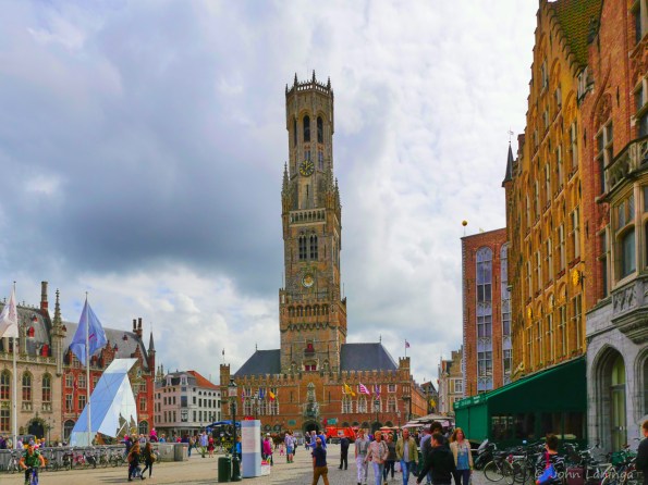 The Belfry on the Grote Markt in Brugge
