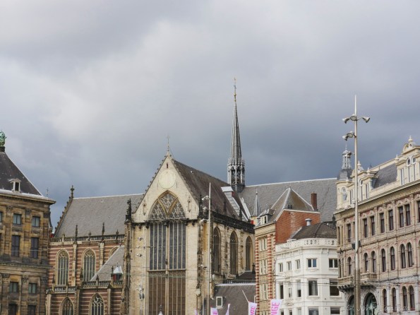 Some government buildings and churches