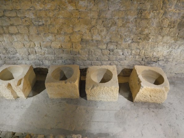 Cannnball molds inside the foundry