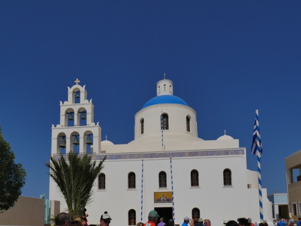 Santorini church