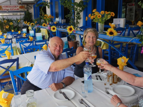 And a toast to you and Angel, George